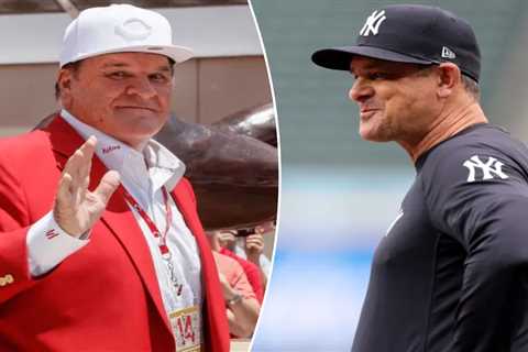 Aaron Boone elated MLB lifting ban gives Pete Rose a Hall of Fame chance: ‘Should be in there ‘