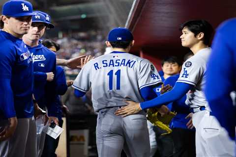 Roki Sasaki heads to IL in latest setback for Dodgers rotation