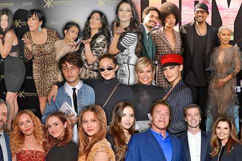 Famous Families of Hollywood For International Family Day!
