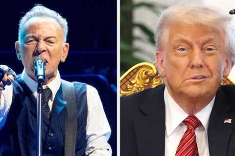 Bruce Springsteen's Message To Donald Trump Is Going Mega Viral