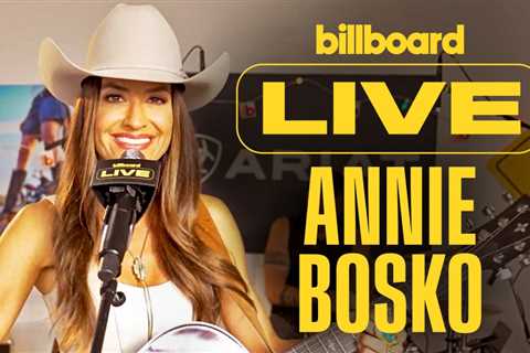 Annie Bosko Performs ‘Neon Baby’ & Talks Performing At Stagecoach 2025 | Billboard Live