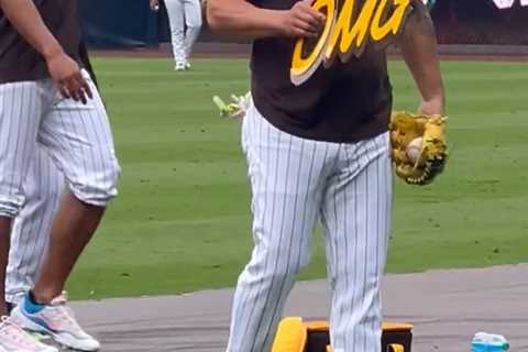 New Padres ‘OMG’ sign emerges after Jose Iglesias said it ‘belongs to the Mets’