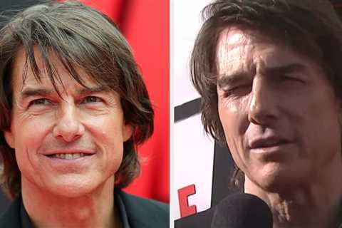 Tom Cruise Was Asked A Rare Question About Fatherhood, And I Honestly Think It Caught Him Off Guard