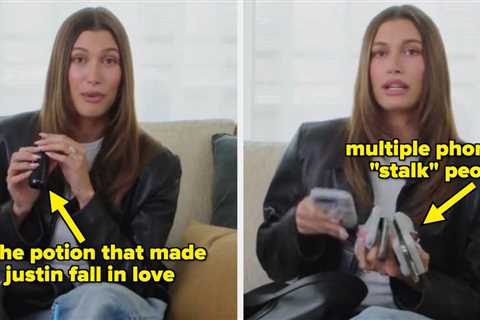 After Being Accused Of Plotting To Marry Justin Bieber As A Teen, Hailey Bieber Joked About Using A ..