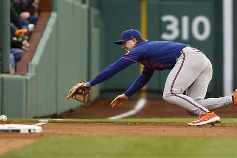 Mets’ Brett Baty’s playing more at third base because of his defense