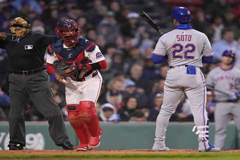 Juan Soto takes all seven pitches for two strikeouts in curious at-bats vs. Red Sox