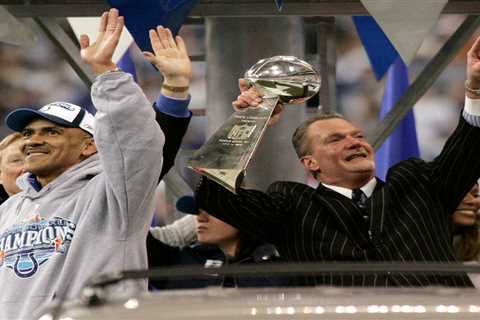 Tony Dungy rues missed Jim Irsay opportunity after Colts owner’s death