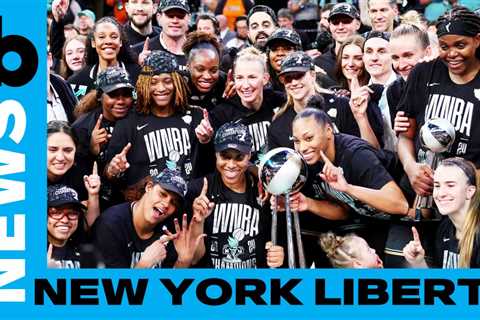 Inside New York Liberty Championship Ceremony With Jonquel Jones & More | All Access |..