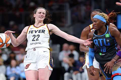 Caitlin Clark gets chippy with Atlanta’s Rhyne Howard in another tense moment