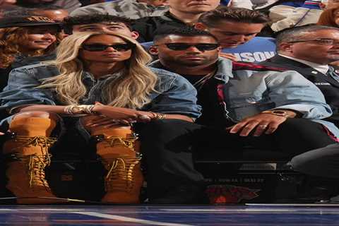 Russell Wilson and Ciara, Timothee Chalamet on a stacked celebrity row for Game 2 of Knicks-Pacers