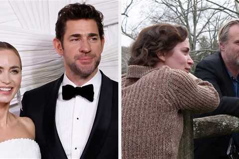 John Krasinski Said He Never Visited Emily Blunt On The Set Of “Oppenheimer” For This Specific..