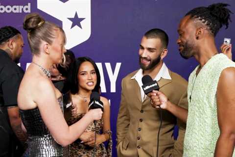 Becky G & Manuel Turizo On Wanting to Party with J.Lo And Gloria Estefan, Their Collab & Music..