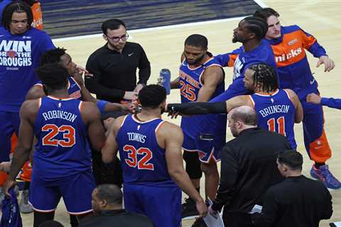 Knicks have no choice now but to make good on what they’ve been claiming all season