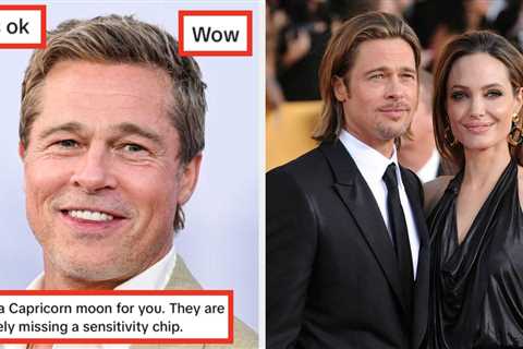 My Favorite Part Is When He Tried To Act All Nonchalant And Chill, Like Mr. Cool Guy: Brad Pitt..