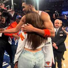 Jordyn Woods praises boyfriend Karl-Anthony Towns in emotional tribute after first Knicks heartbreak