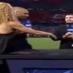 UFC legend Khabib Nurmagomedov causes stir after refusing to shake female sports presenter’s hand