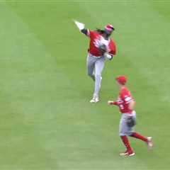 Elly De La Cruz throws out Javier Baez with mind-boggling 98 mph throw