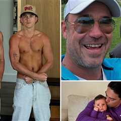 Celebrity Dads With Their Mini-Mes