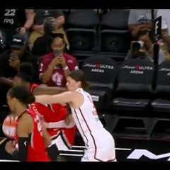 Mystics’ Jade Melbourne chips tooth in bloody scene after catching elbow to face