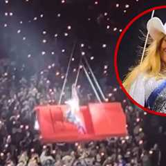 Beyoncé Experiences Frightening Situation During Texas Concert, on Video