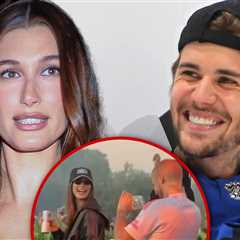 Justin & Hailey Bieber Dancing Together at Martin Garrix Show Amid Split Rumors