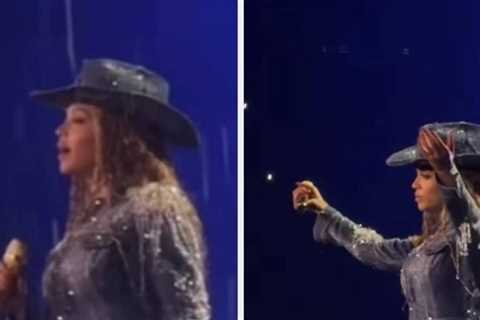 Beyoncé Seemingly Stopped Literal Rain During Her Concert, And My Mind Can't Comprehend It