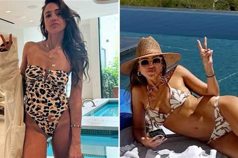 Jessica Alba Flaunts Summer-Ready Bod in Sexy Swimwear
