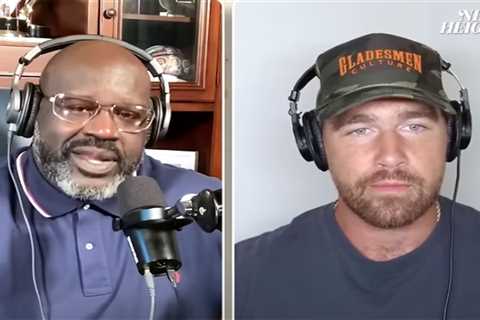 Shaq unloads on Chiefs over Travis Kelce gameplan in Super Bowl dud