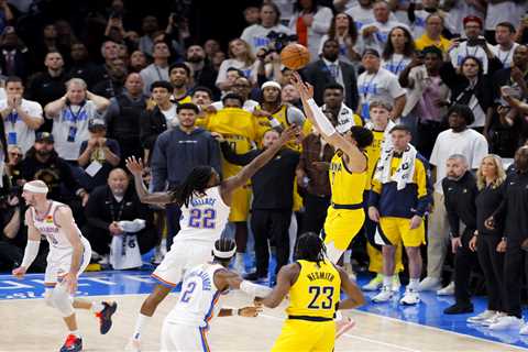 How Tyrese Haliburton’s dad reacted to son’s unreal game-winner in Pacers’ Game 1 comeback