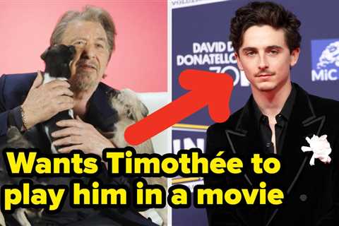 I'm Falling In Love: Al Pacino Just Did Our Puppy Interview, And The Dogs Absolutely Adored Him