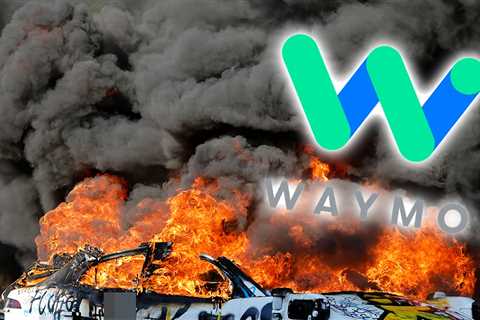 Waymo Yanks Vehicles From Downtown L.A. After They're Set on Fire in Protests