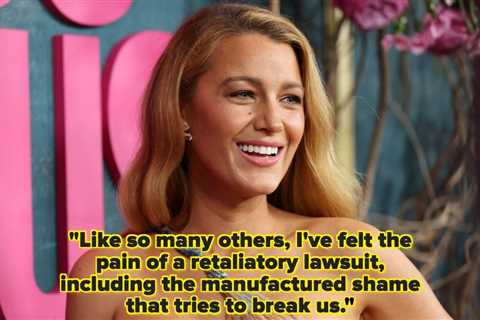 Blake Lively Reacted To Justin Baldoni's Lawsuit Against Her Being Dismissed