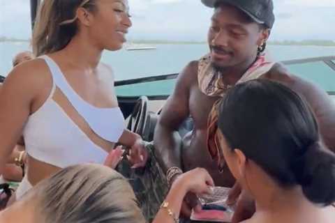Stefon Diggs breaks silence on mysterious pink substance from boat party video