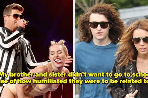 Miley Cyrus’s Younger Siblings Were So “Humiliated” To Be Related To Her During Her Controversial..