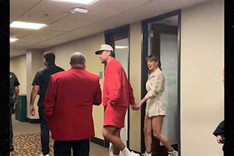 Taylor Swift & Travis Kelce Attend Game 4 of Stanley Cup Final