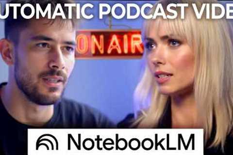 Turn Podcasts into Videos Instantly with AI. (ZERO Editing Required!).