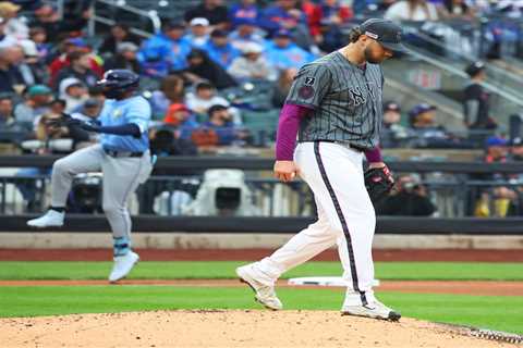 Tylor Megill struggles in Mets’ loss to Rays as rotation questions continue to emerge