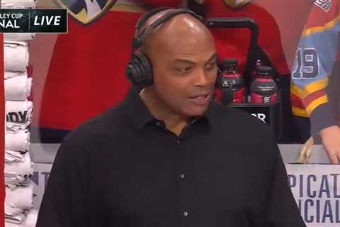 Charles Barkley cameos on Stanley Cup pregame show — and makes bold prediction