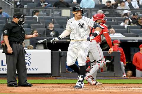 Yankees shut out again by Angels as scoreless streak hits 29 innings in fifth straight loss