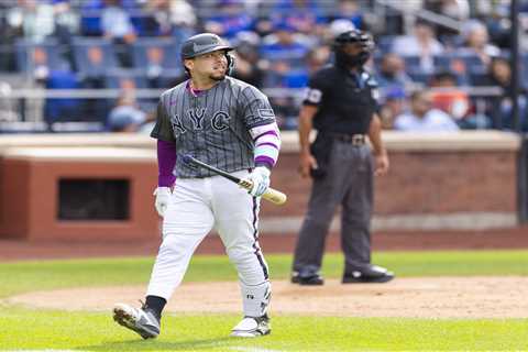 Francisco Alvarez’s power outage after injury is concerning Mets sign — even if he doesn’t want to..