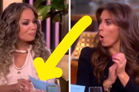 Sunny Hostin Almost Died From A Health Crisis Live On The View, And The Footage Is So Scary