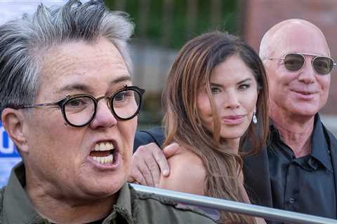Rosie O'Donnell Slams Jeff Bezos, Calls Lauren Sanchez 'Fake Fembot Wife'
