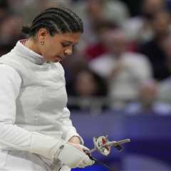 French Olympic fencer Ysaora Thibus escapes doping ban with kissing defense