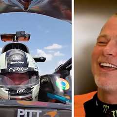 Brad Pitt Drives McLaren F1 Car