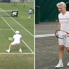 Tennis legends Andy Roddick, Martina Navratilova sneer at Bill Ackman for playing in pro match:..