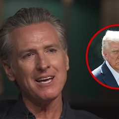 Gov. Newsom Blasts 'Son of a B*tch' Trump Over Los Angeles Grandstanding