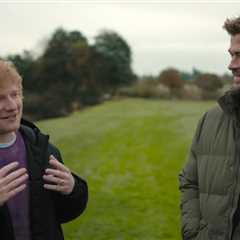 Ed Sheeran Challenges Chris Hemsworth to Play Drums in Front of 70K People in ‘Limitless’ Trailer