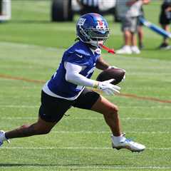 Wan’Dale Robinson, Andru Phillips put on receiver-cornerback show at Giants training camp