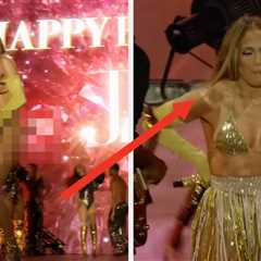 Jennifer Lopez's Wardrobe Malfunction Left Her Standing In Her Underwear, And It's Awkward