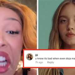 Doja Cat Mocked Sydney Sweeney’s American Eagle Ad Campaign On TikTok, And It’s…Something